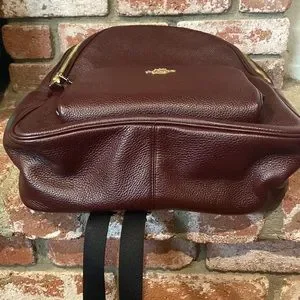 COACH LRG Court Backpack in Cranberry Coach Court Backpack In Signature Canvas | Brixton Baker main image 4